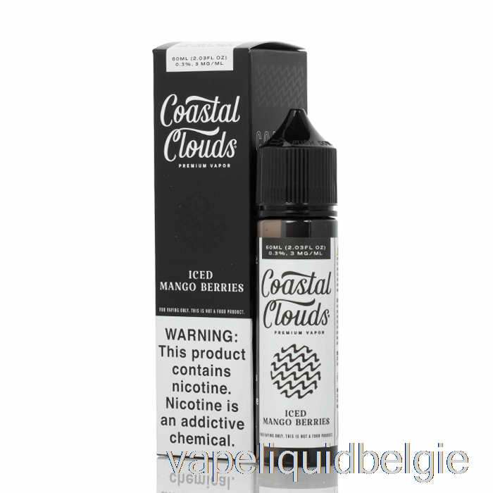 Vape België Ijskoude Mangobessen - Kustwolken Co. - 60 Ml 3 Mg